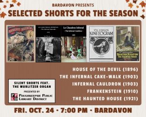 Selected Shorts for the Season featuring the Wurlitzer Organ